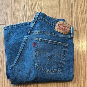Levi's Classic Straight Blue Jeans